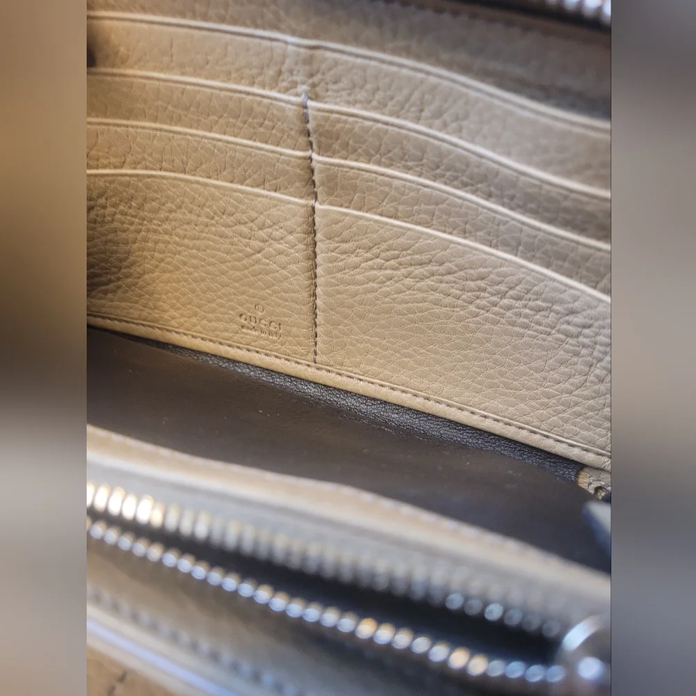 Gucci GG Soho Long Zippy Wallet